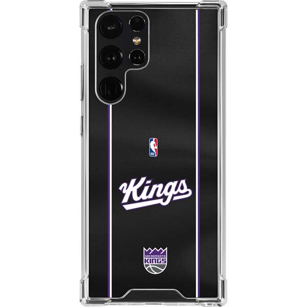 NBA Sacramento Kings Jersey Galaxy S22 Ultra Clear Case