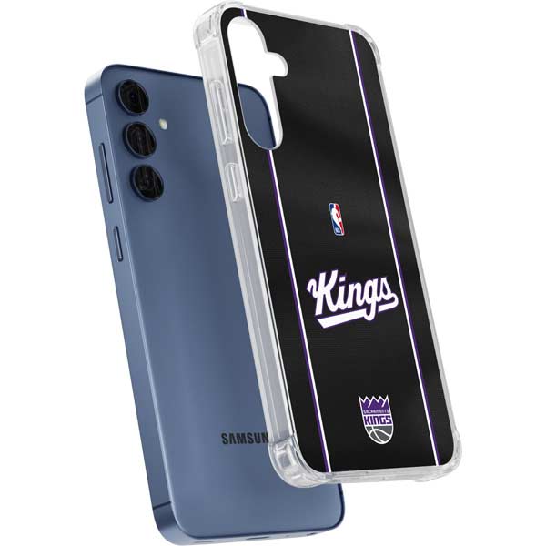 NBA Sacramento Kings Jersey Galaxy S24 Clear Case