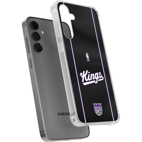 NBA Sacramento Kings Jersey Galaxy S24 Plus Clear Case