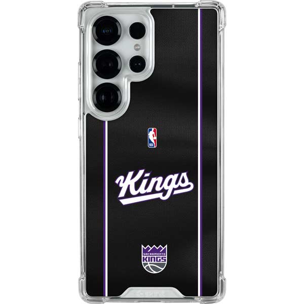 NBA Sacramento Kings Jersey Galaxy S25 Ultra Clear Case