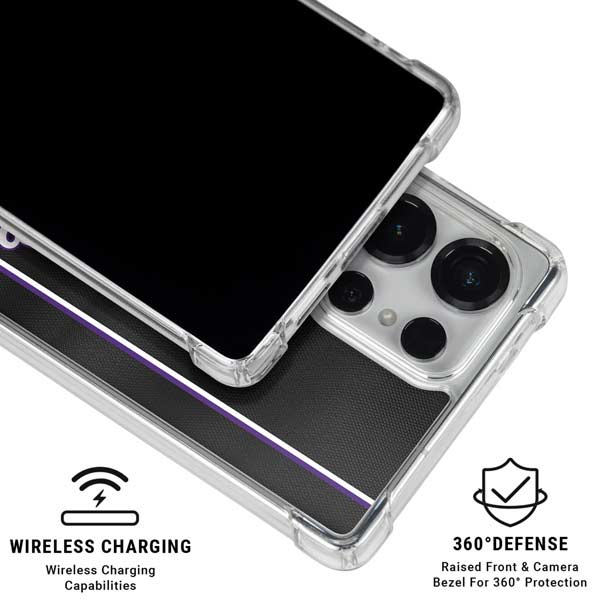 NBA Sacramento Kings Jersey Galaxy S25 Ultra Clear Case