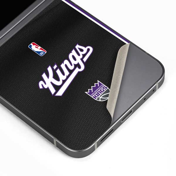 NBA Sacramento Kings Jersey Galaxy Z Flip6 Skin