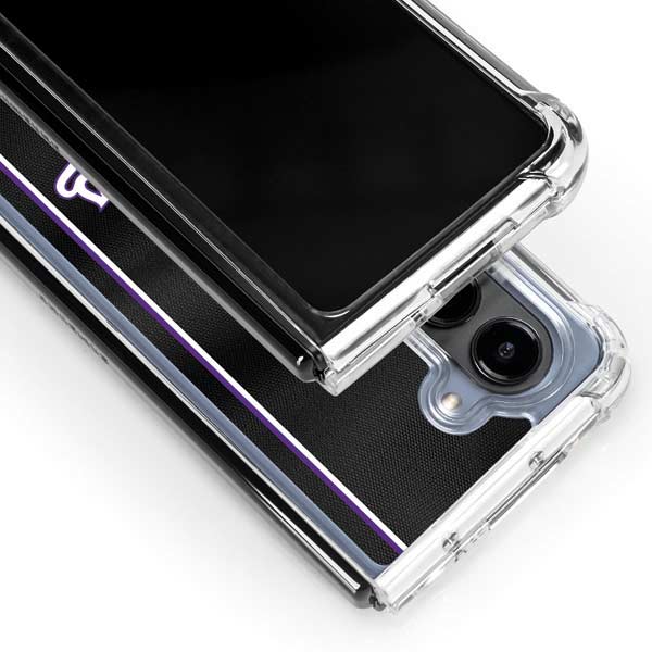 NBA Sacramento Kings Jersey Galaxy Z Fold5 5G Clear Case