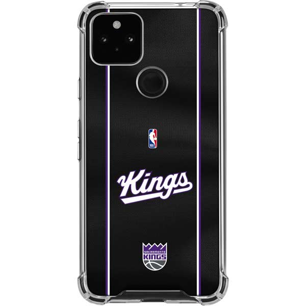 NBA Sacramento Kings Jersey Google Pixel 4a 5G Clear Case