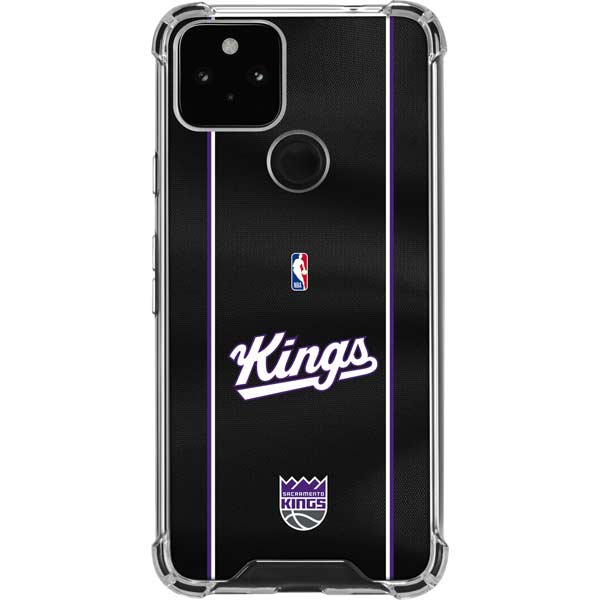 NBA Sacramento Kings Jersey Google Pixel 5 Clear Case