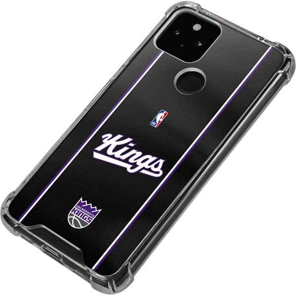 NBA Sacramento Kings Jersey Google Pixel 5a 5G Clear Case