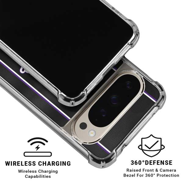 NBA Sacramento Kings Jersey Google Pixel 9 Pro XL Clear Case
