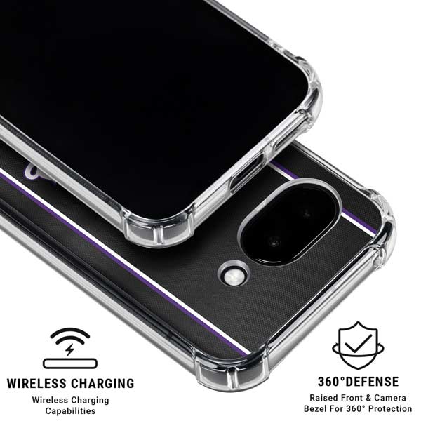 NBA Sacramento Kings Jersey Google Pixel 9a Clear Case