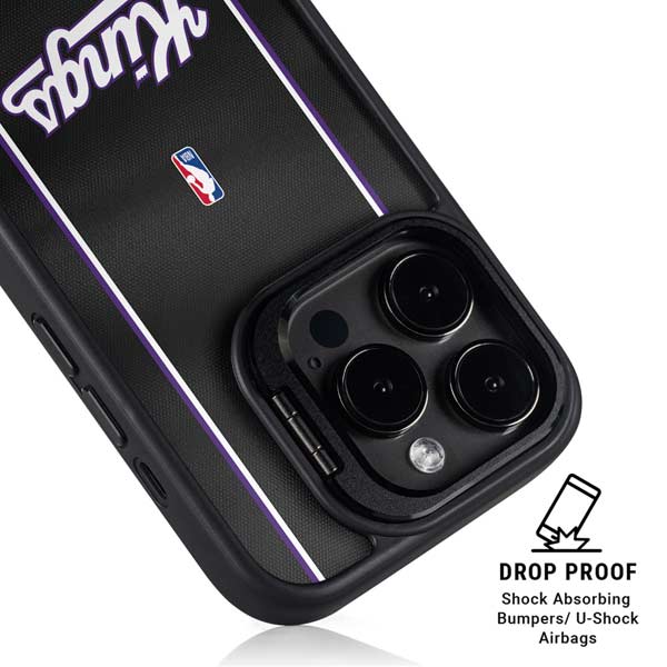 NBA Sacramento Kings Jersey iPhone 14 Pro Kickstand Case