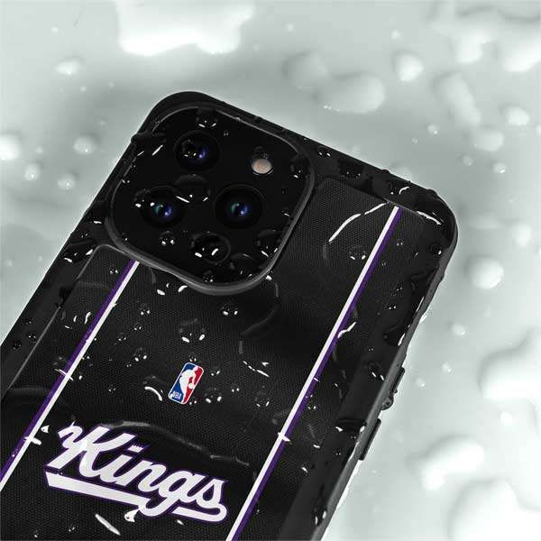 NBA Sacramento Kings Jersey iPhone 14 Pro Max Waterproof Case