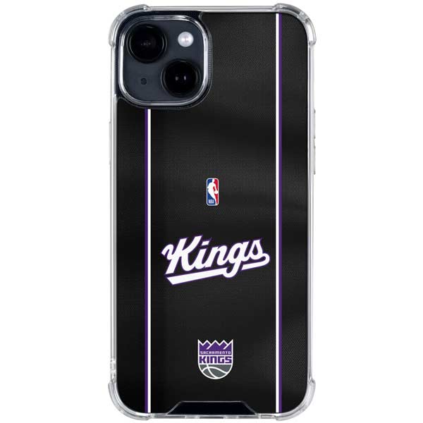 NBA Sacramento Kings Jersey iPhone 15 Plus Clear Case