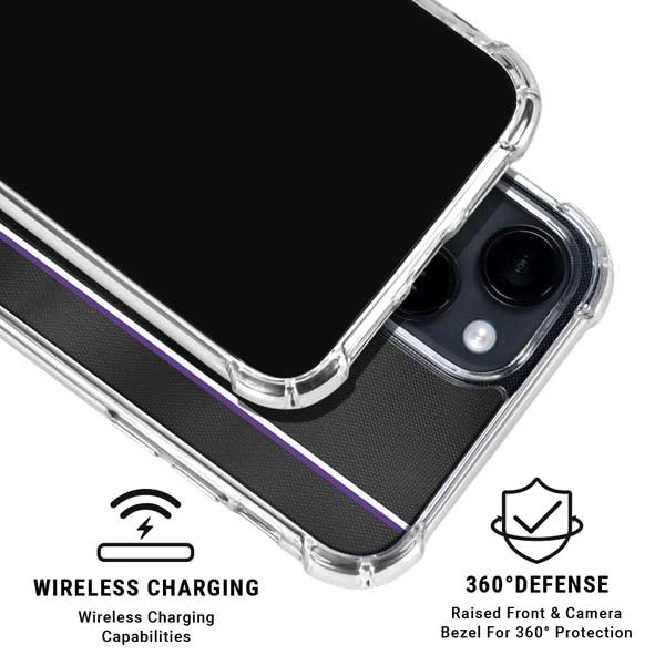 NBA Sacramento Kings Jersey iPhone 15 Plus Clear Case