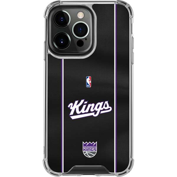 NBA Sacramento Kings Jersey iPhone 15 Pro Max Clear Case