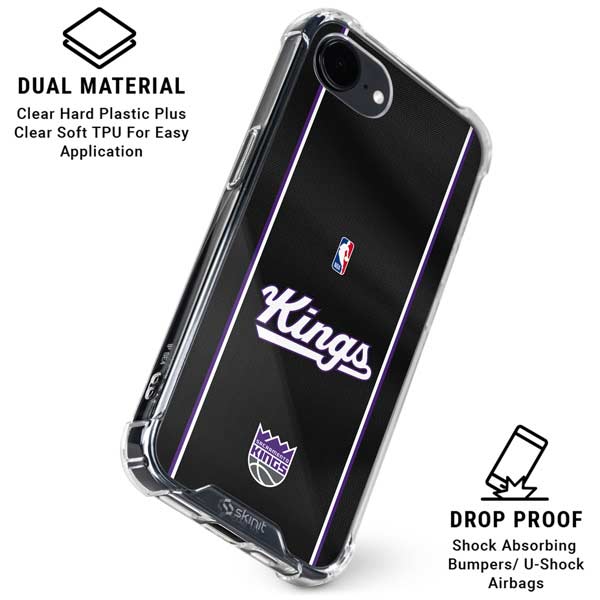 NBA Sacramento Kings Jersey iPhone 16e Clear Case