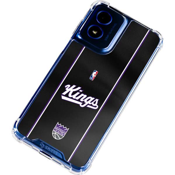 NBA Sacramento Kings Jersey Moto G Play 4G (2024) Clear Case