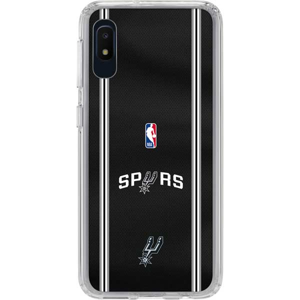 NBA San Antonio Spurs Jersey Galaxy A10e Clear Case