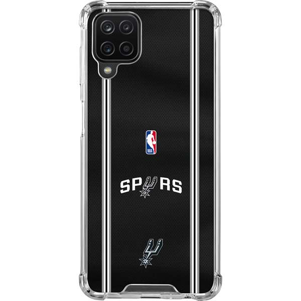 NBA San Antonio Spurs Jersey Galaxy A12 Clear Case