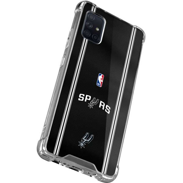 NBA San Antonio Spurs Jersey Galaxy A51 5G Clear Case
