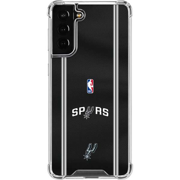 NBA San Antonio Spurs Jersey Galaxy S21 FE Clear Case