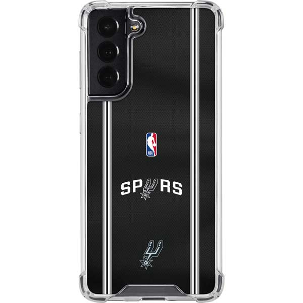 NBA San Antonio Spurs Jersey Galaxy S22 Clear Case