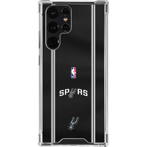 NBA San Antonio Spurs Jersey Galaxy S22 Ultra Clear Case
