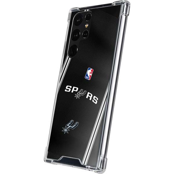 NBA San Antonio Spurs Jersey Galaxy S22 Ultra Clear Case