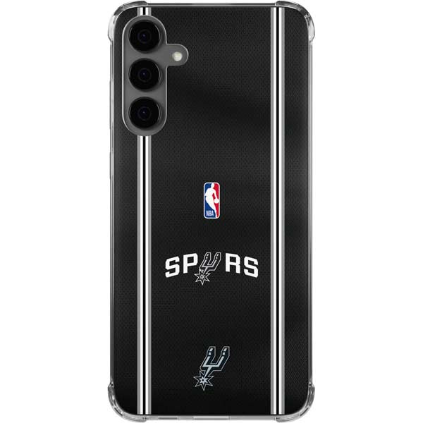 NBA San Antonio Spurs Jersey Galaxy S24 Plus Clear Case