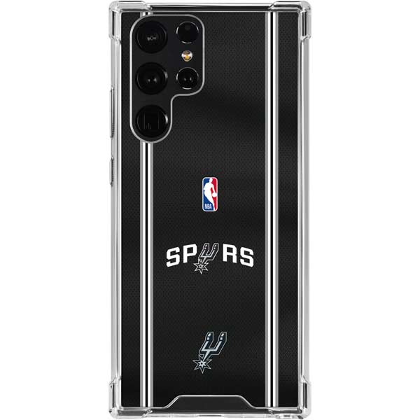 NBA San Antonio Spurs Jersey Galaxy S24 Ultra Clear Case