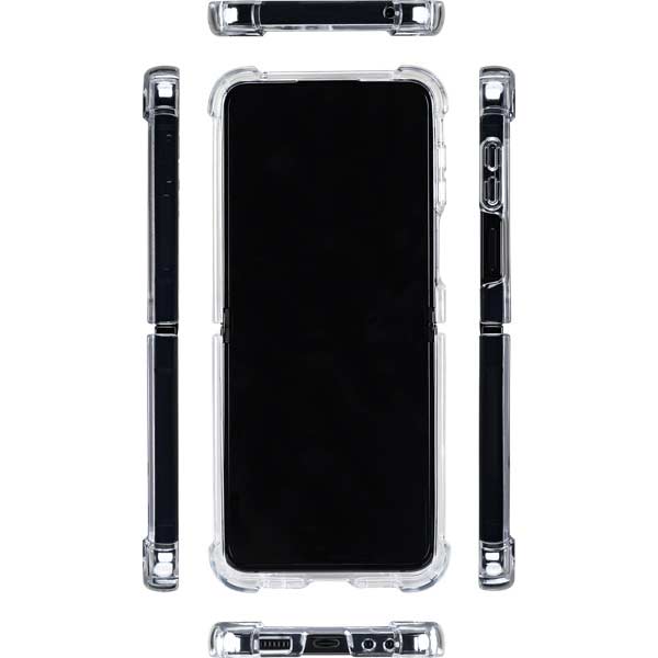 NBA San Antonio Spurs Jersey Galaxy Z Flip5 5G Clear Case
