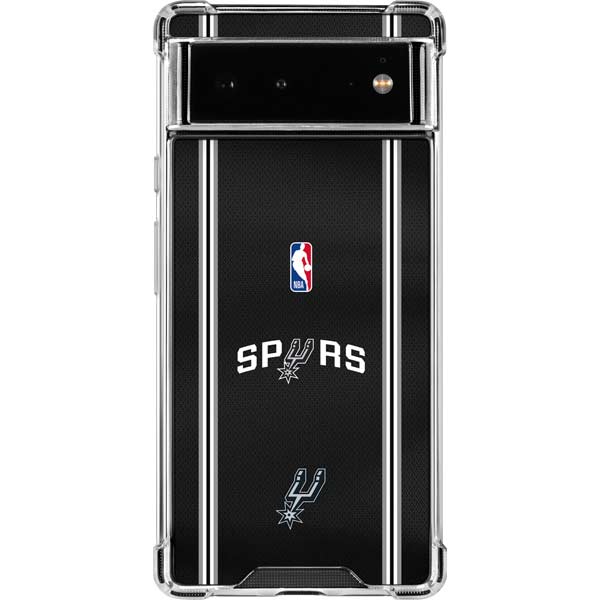 NBA San Antonio Spurs Jersey Google Pixel 6 Clear Case