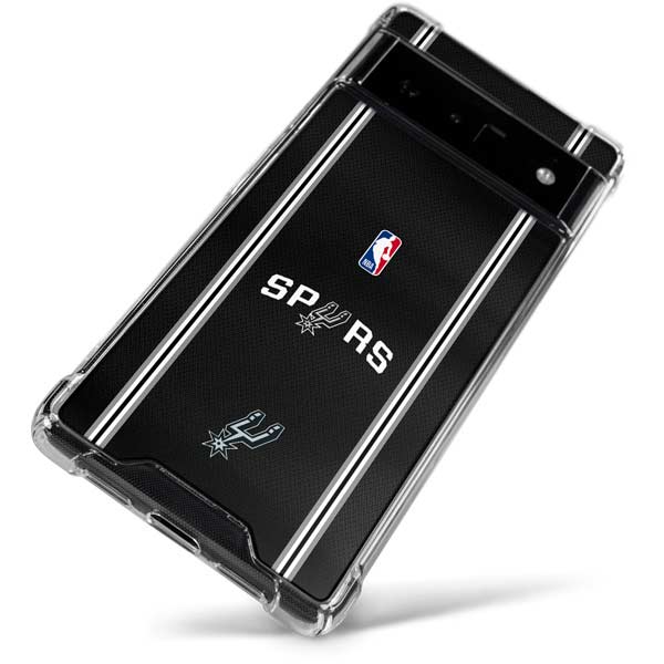 NBA San Antonio Spurs Jersey Google Pixel 6 Clear Case