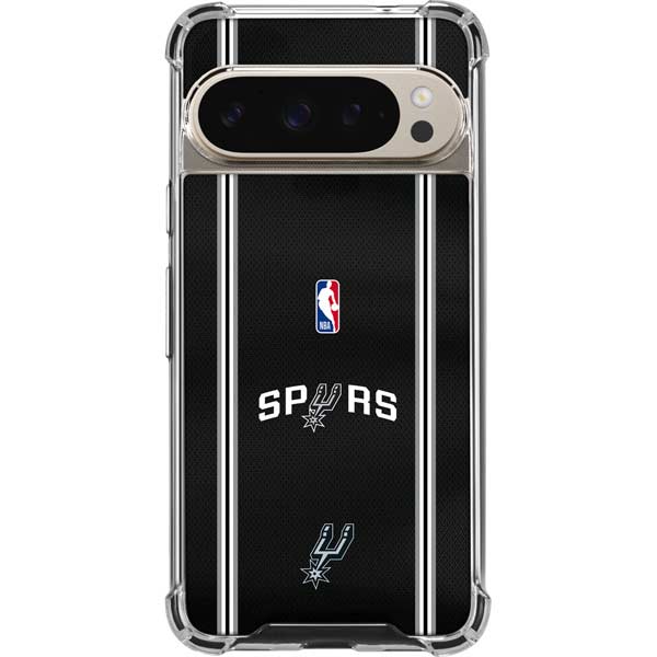 NBA San Antonio Spurs Jersey Google Pixel 9/9 Pro Clear Case