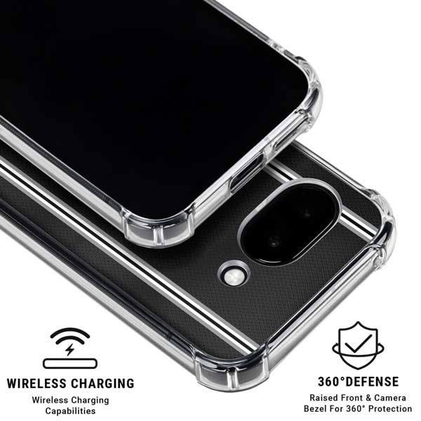 NBA San Antonio Spurs Jersey Google Pixel 9a Clear Case