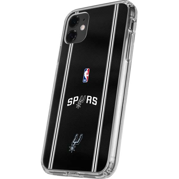 NBA San Antonio Spurs Jersey iPhone 11 Clear Case