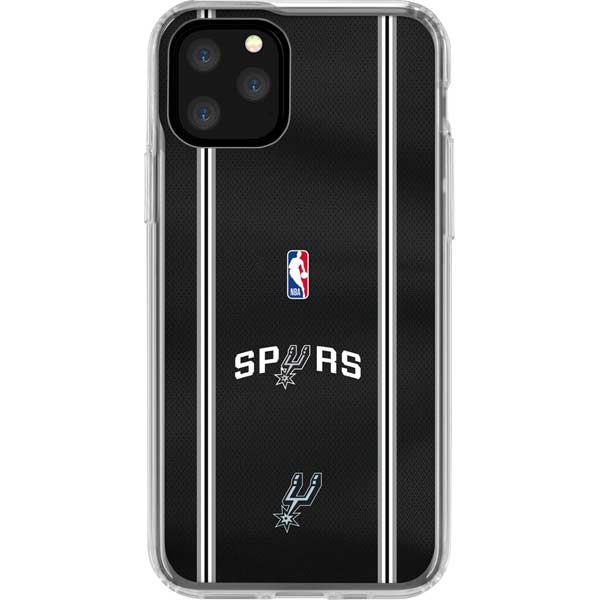NBA San Antonio Spurs Jersey iPhone 11 Pro Clear Case