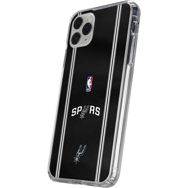 NBA San Antonio Spurs Jersey iPhone 11 Pro Clear Case