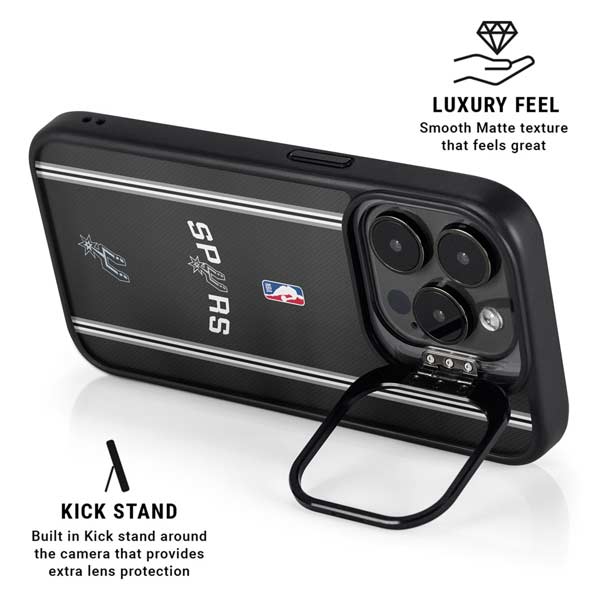 NBA San Antonio Spurs Jersey iPhone 14 Pro Kickstand Case