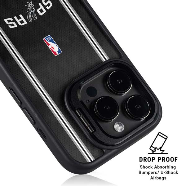 NBA San Antonio Spurs Jersey iPhone 14 Pro Kickstand Case