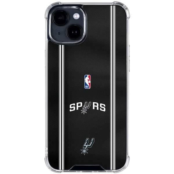 NBA San Antonio Spurs Jersey iPhone 15 Clear Case