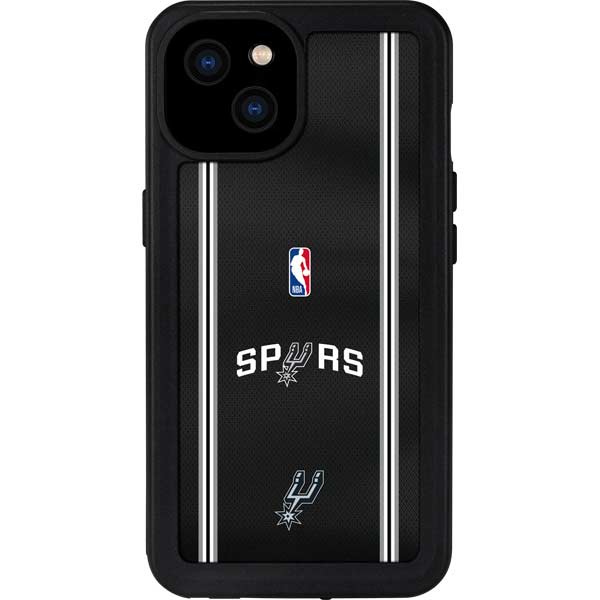 NBA San Antonio Spurs Jersey iPhone 15 Plus Waterproof Case