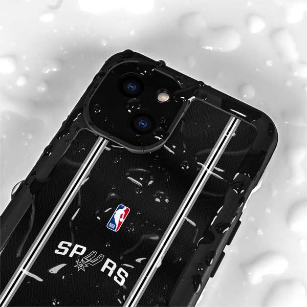 NBA San Antonio Spurs Jersey iPhone 15 Plus Waterproof Case