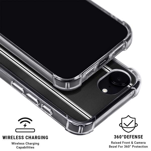 NBA San Antonio Spurs Jersey iPhone 16e Clear Case