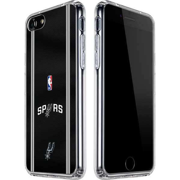 NBA San Antonio Spurs Jersey iPhone SE (2nd & 3rd Gen) Clear Case