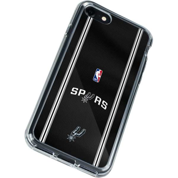 NBA San Antonio Spurs Jersey iPhone SE (2nd & 3rd Gen) Clear Case