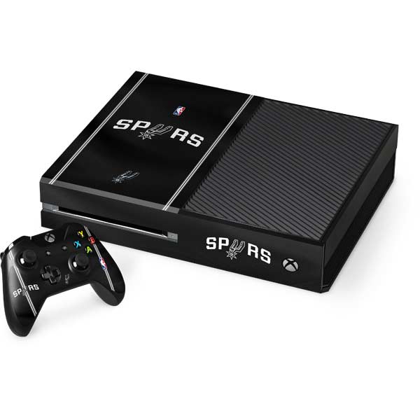 NBA San Antonio Spurs Jersey Xbox One Console and Controller Bundle Skin