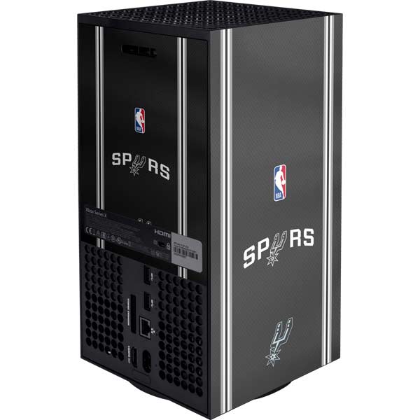 NBA San Antonio Spurs Jersey XBox Series X Digital Edition Console Skin