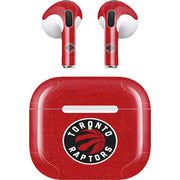 NBA Toronto Raptors Distressed Apple AirPods (3rd Gen 2021) Skin
