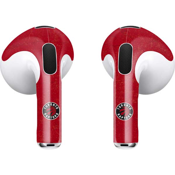 NBA Toronto Raptors Distressed Apple AirPods (3rd Gen 2021) Skin