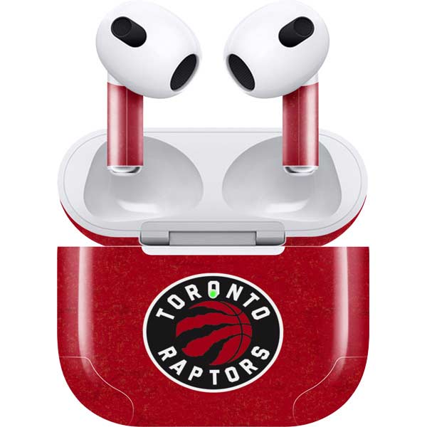 NBA Toronto Raptors Distressed Apple AirPods (3rd Gen 2021) Skin
