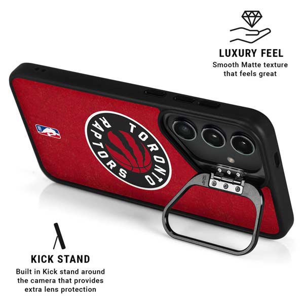 NBA Toronto Raptors Distressed Galaxy S25 Plus Kickstand Case